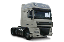 Car Hire Salford - 44 Tonne Sleeper Truck - Truck hire Salford