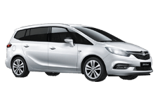 Car Hire Salford - Vauxhall Zafira 7-Seater - Minibus hire Salford